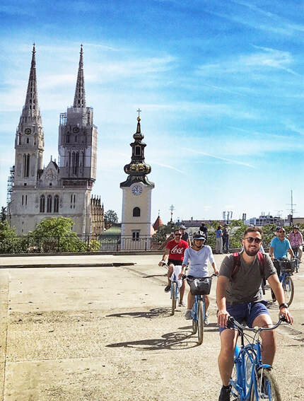 Zagreb Highlights Bike tour